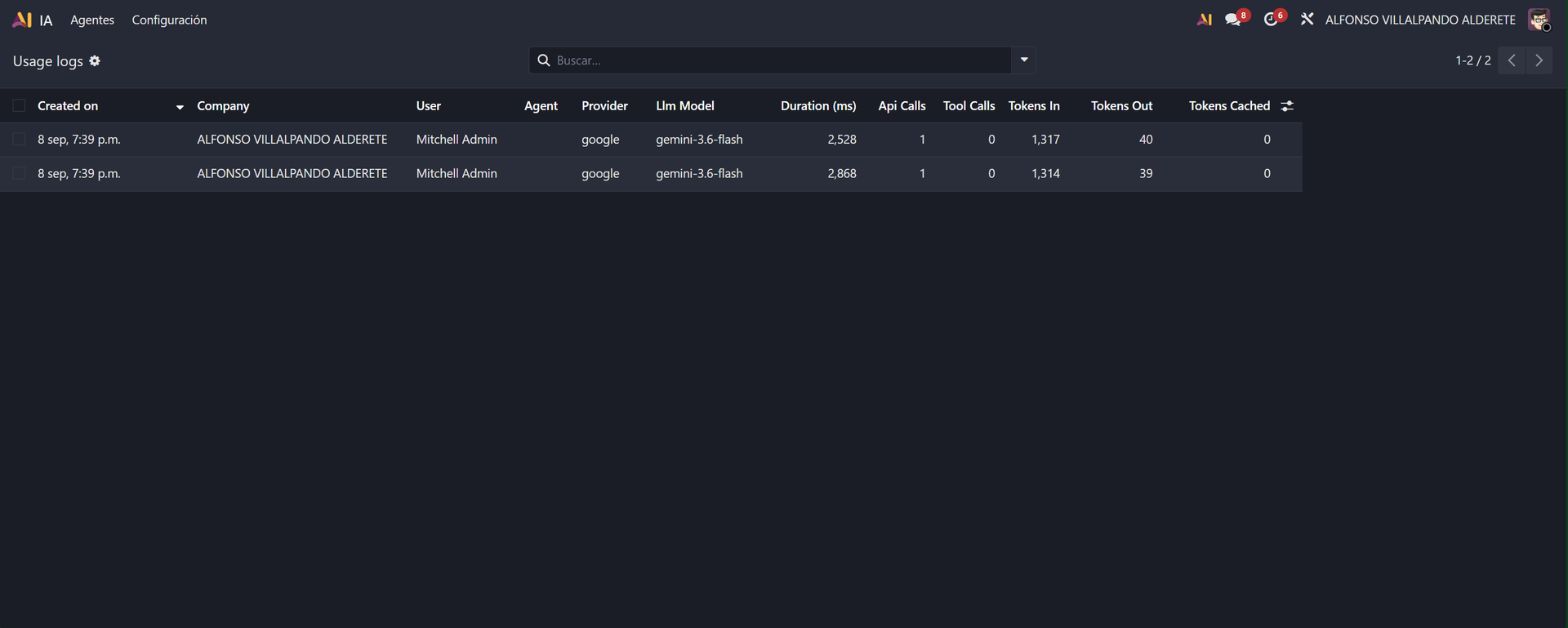 AI Usage Log